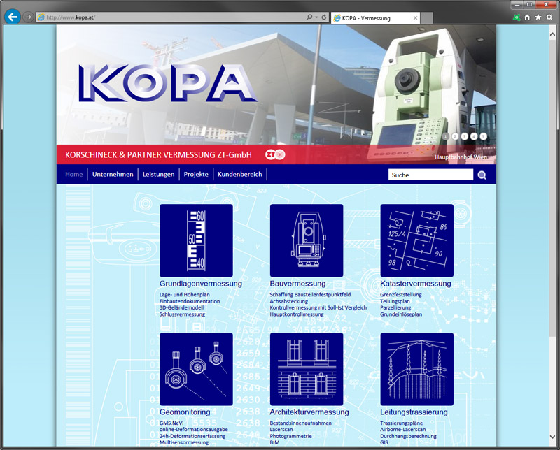 Screenshot - www.kopa.at
