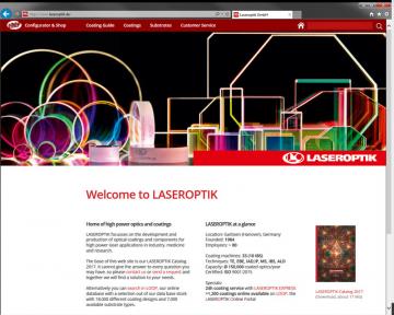Screenshot - www.laseroptik.de